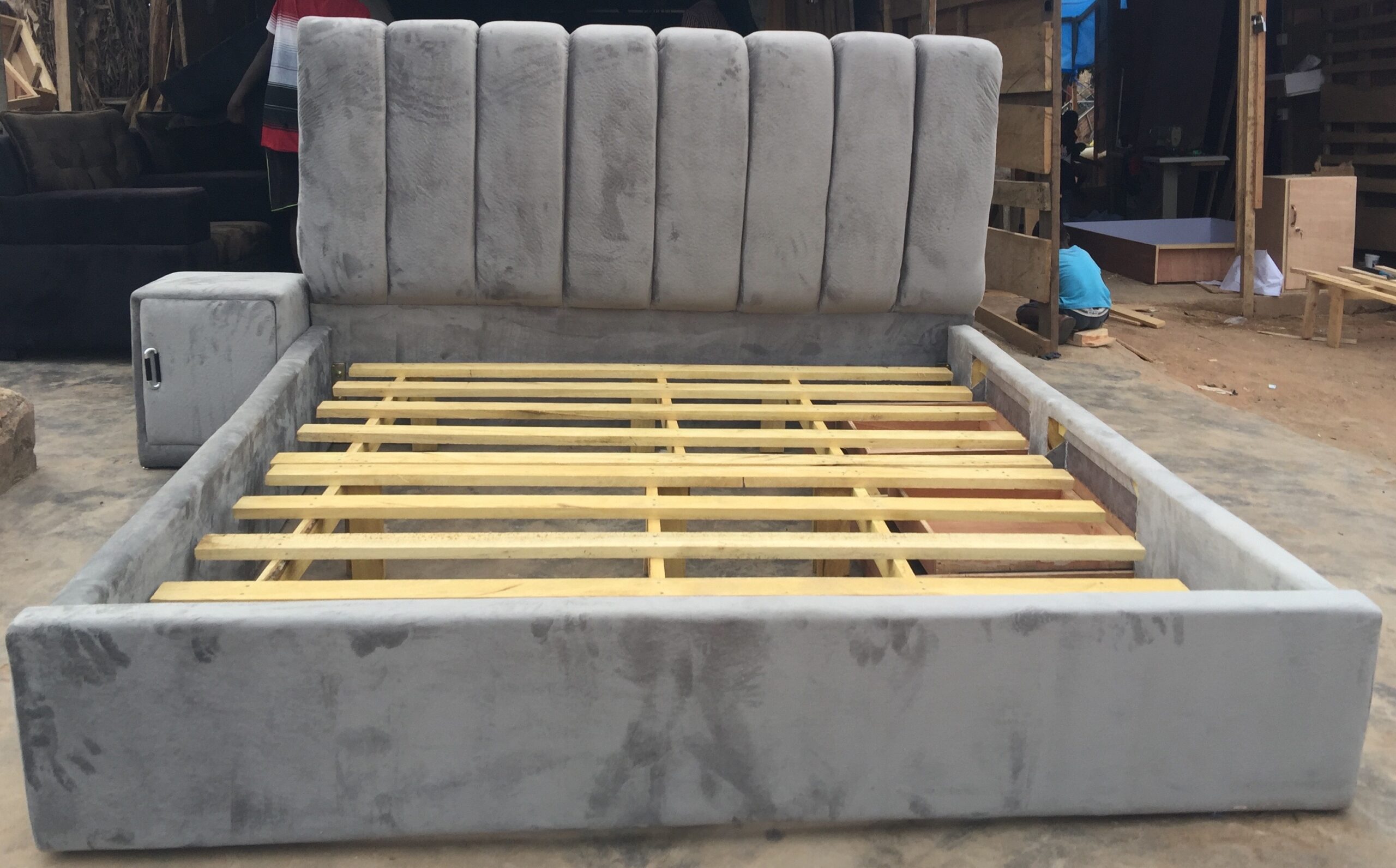 Ultra Modern Queen Size Bed Frame